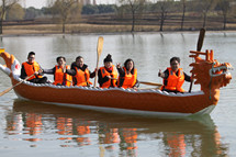 上海潤滿弱電工程野外拓展：賽龍舟B組?