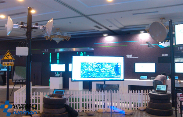 淘寶造物節buy+購物發布會現場無線wifi覆蓋施工效果 淘寶造物節buy+購物發布會現場無線wifi覆蓋施工效果